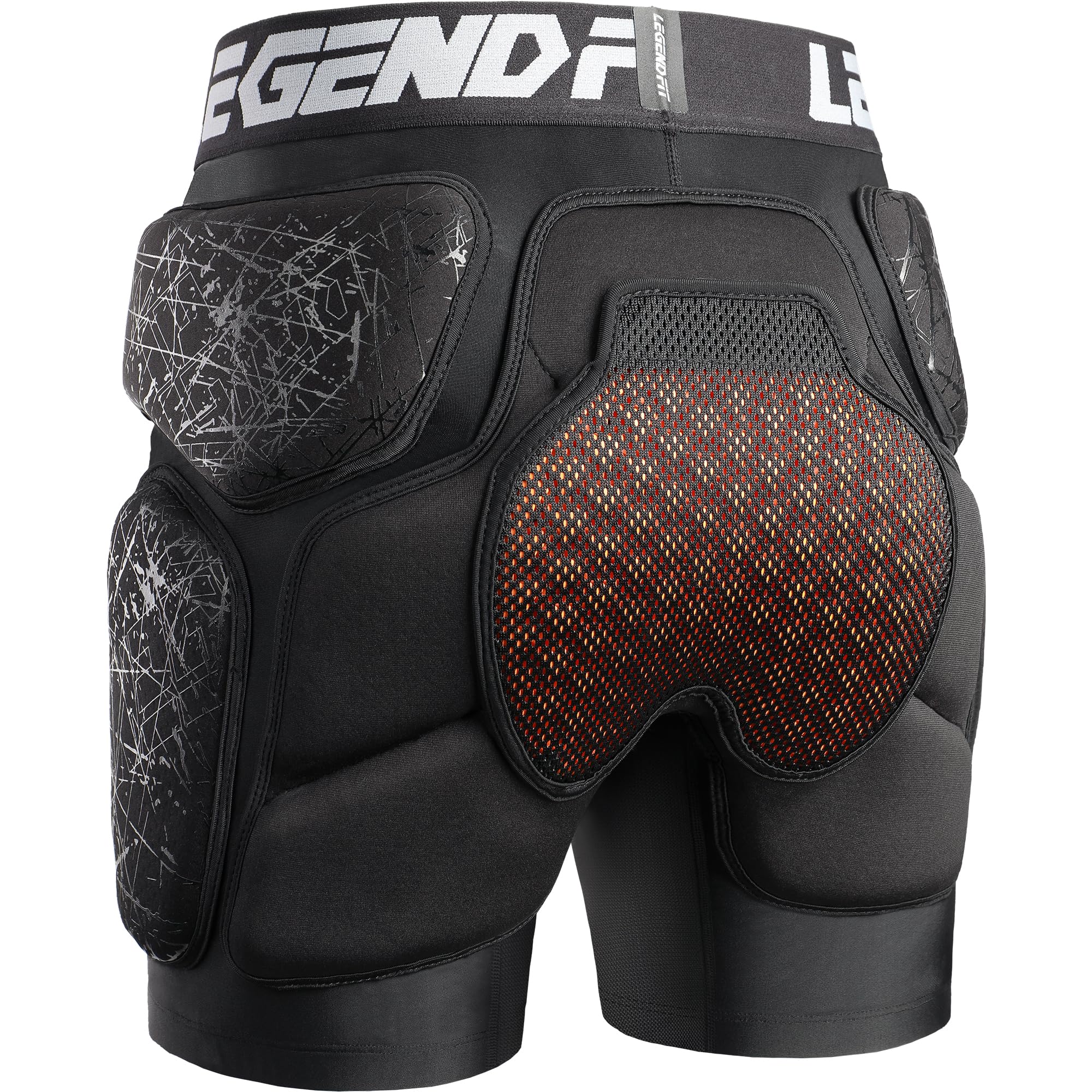 Protective Padded Shorts for Snowboarding, Skiing & Ice Skating - Hip, Butt & Tailbone Protection for Men, Women & Youth - Ideal for Winter Sports & Extreme Activities