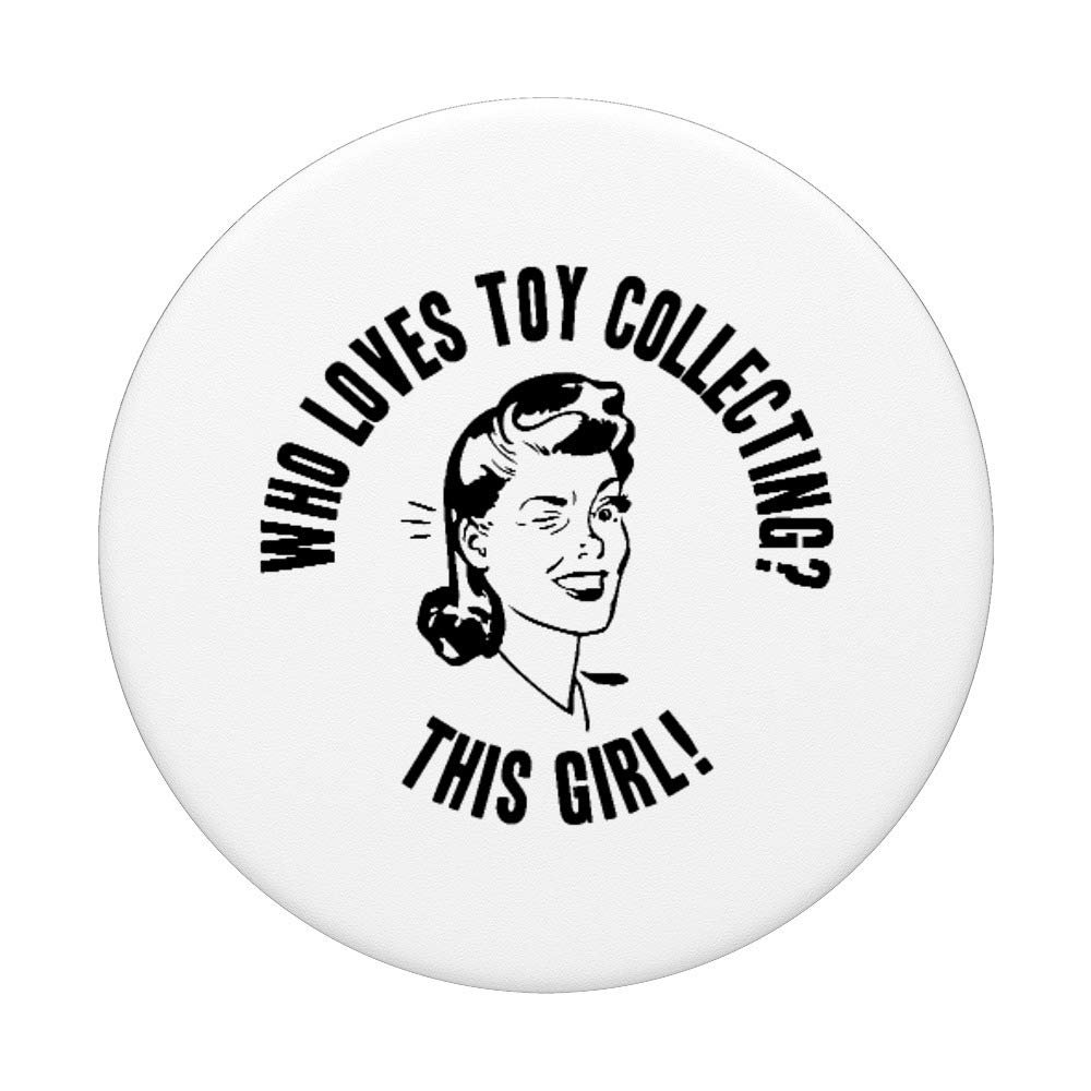 Funny PopSockets Grip & Stand for Women - Cute Phone Accessory for iPhone & Android | Perfect Gift for Toy Collectors & Pop Culture Fans | Use for Phone Grip, Selfie Stick & Tabletop Stand