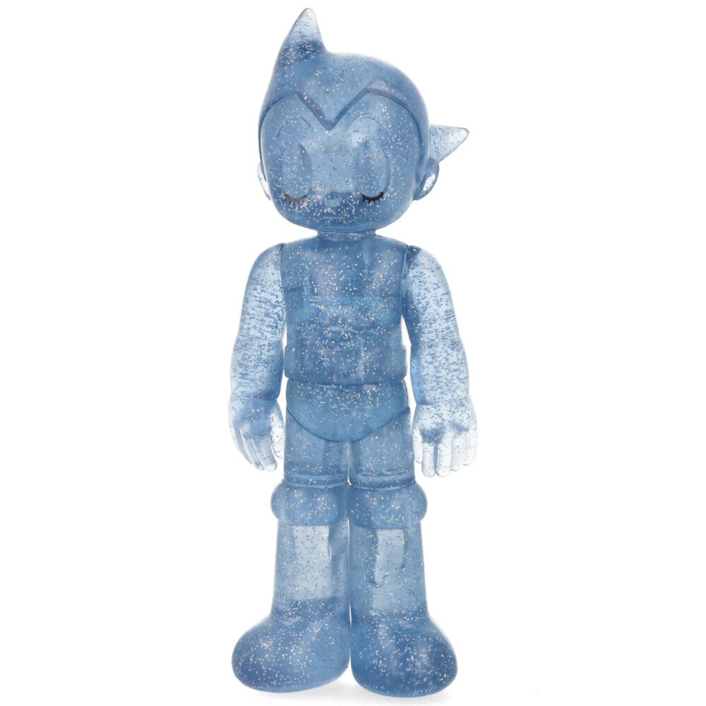 Astro Boy PVC Figure - Soda Blue Color with Closed Eyes Version - Perfect for Anime Collectors and Display Shelves