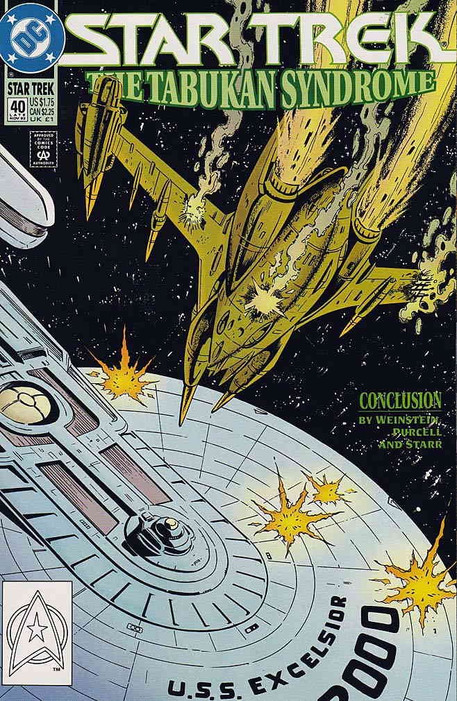 Star Trek (4th Series) #40 VF/NM DC Comic Book - The Tabukan Syndrome Issue 6 | Rare Collectible for Sci-Fi Fans & Comic Book Enthusiasts | Perfect for Display, Gifts, and Investment