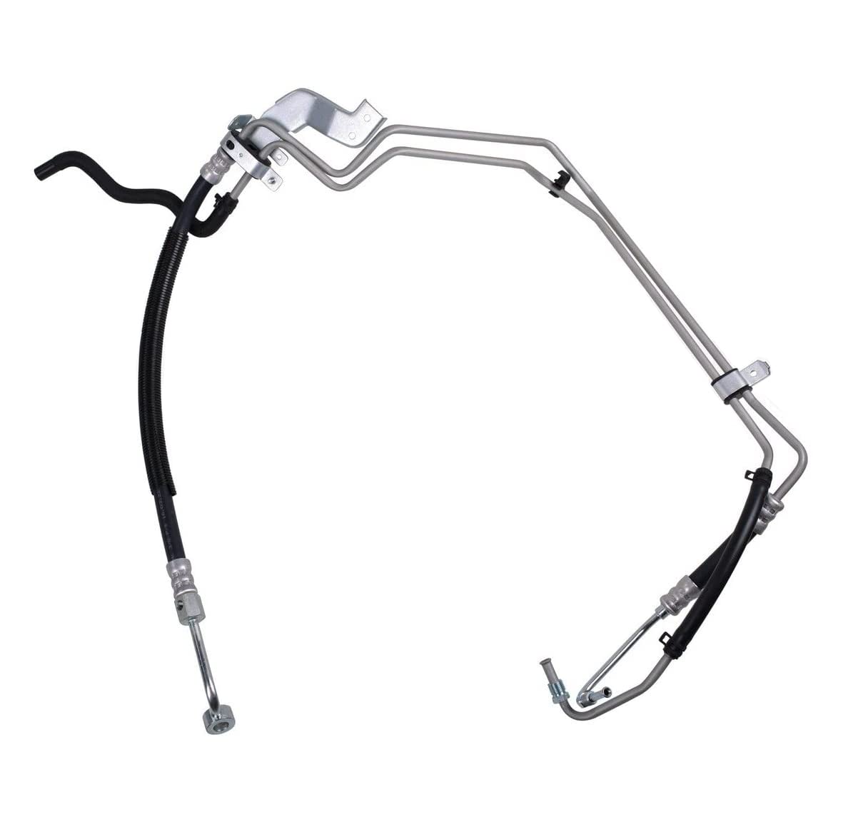 Sunsong 3403672 Power Steering Hose Assembly - High Performance Replacement for Smooth Steering - Perfect for Chevy, GMC, Ford, Dodge Trucks & SUVs