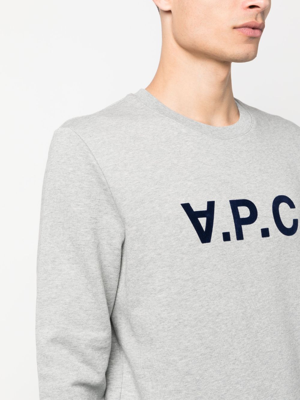 A.P.C. Grey Sweaters for Women & Men | Premium Cotton Knitwear for Casual & Office Wear | Fall & Winter Fashion Essentials