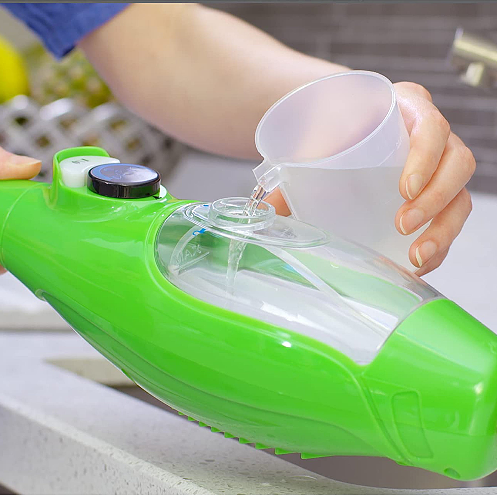 360° Multipurpose Steam Mop for Floors - Deep Cleaning Hardwood, Tile & Carpet | Perfect for Home, Kitchen & Pet Areas