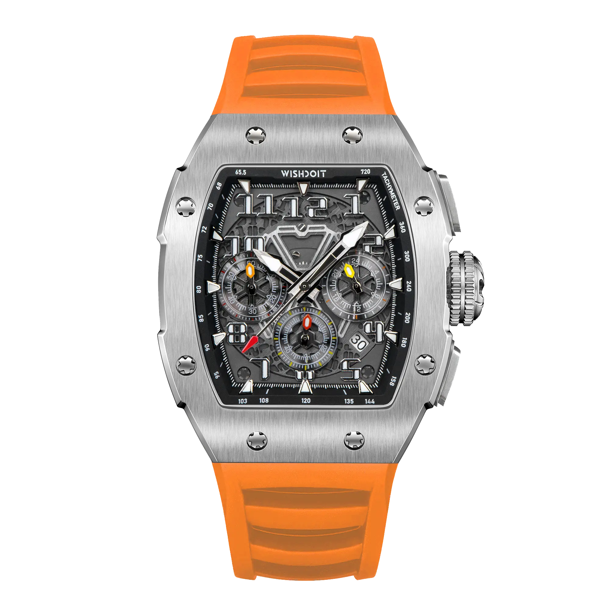 RACING GT CHRONO Quartz Chronograph Watch for Men - Sporty Waterproof Wristwatch with Date Display - Perfect for Racing, Driving & Outdoor Adventures