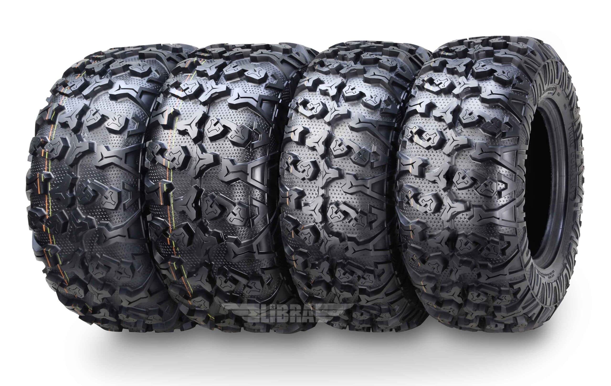 Premium FREE COUNTRY 8PR ATV Tires 25x8x12 & 25x10x12 - Compatible with 2013-2019 John Deere Gator RSX850/860 - All-Terrain Off-Road Performance for Mud, Sand & Trail Riding