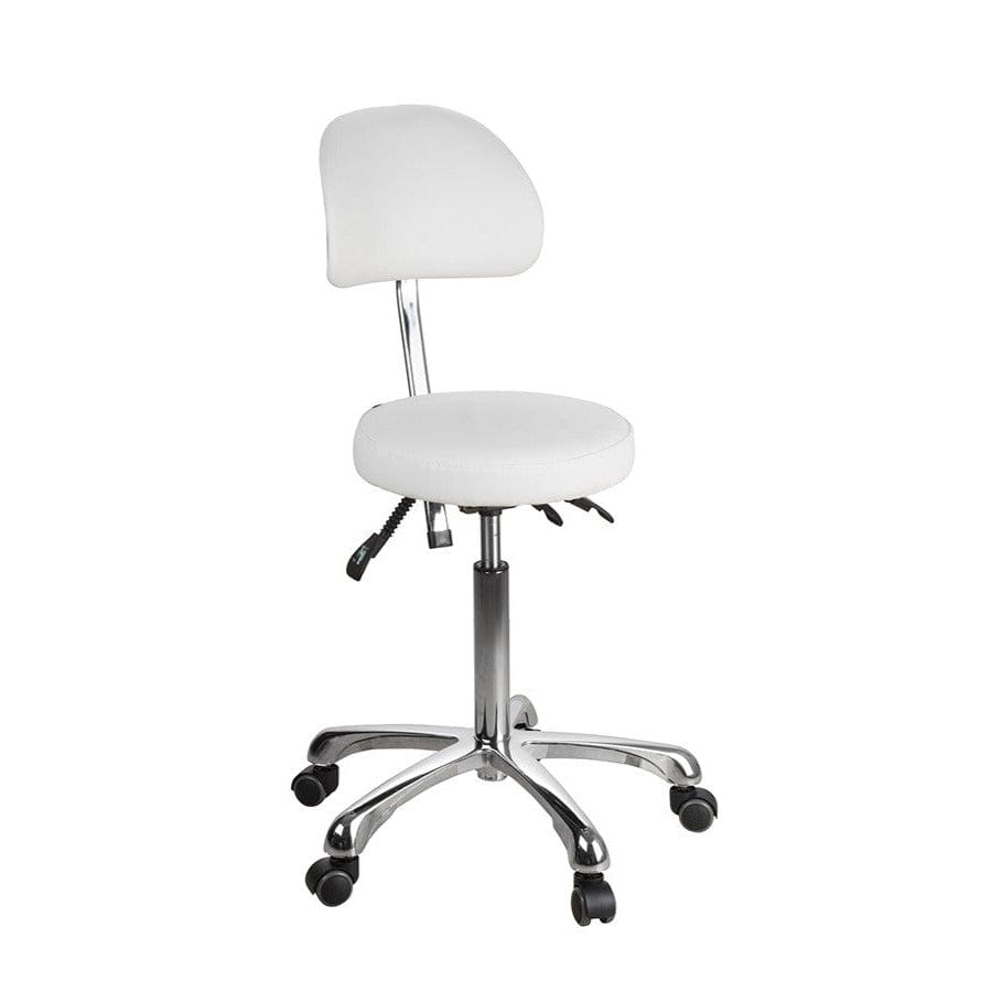 Professional Adjustable Beautician & Salon Stool 1025B - Ergonomic Hydraulic Hairdressing Chair for Barber Shops, Salons & Home Use
