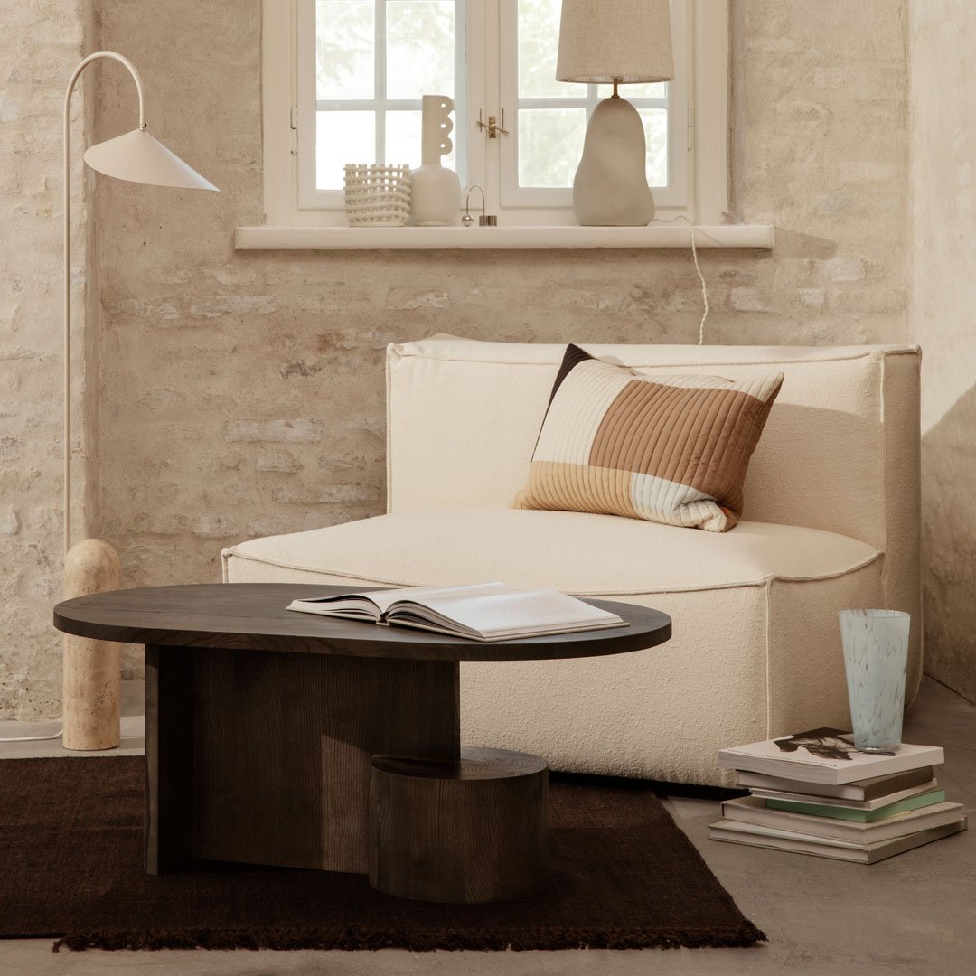 Modern Coffee Table for Living Room - Stylish & Functional Center Table for Home Decor, Office, Lounge - Perfect for Coffee, Books & Decor
