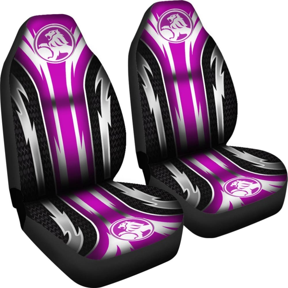 Pink 2-Piece Front Holden Seat Covers - Universal Fit, Soft & Durable - Perfect for Car, Truck, SUV Protection & Style Upgrade