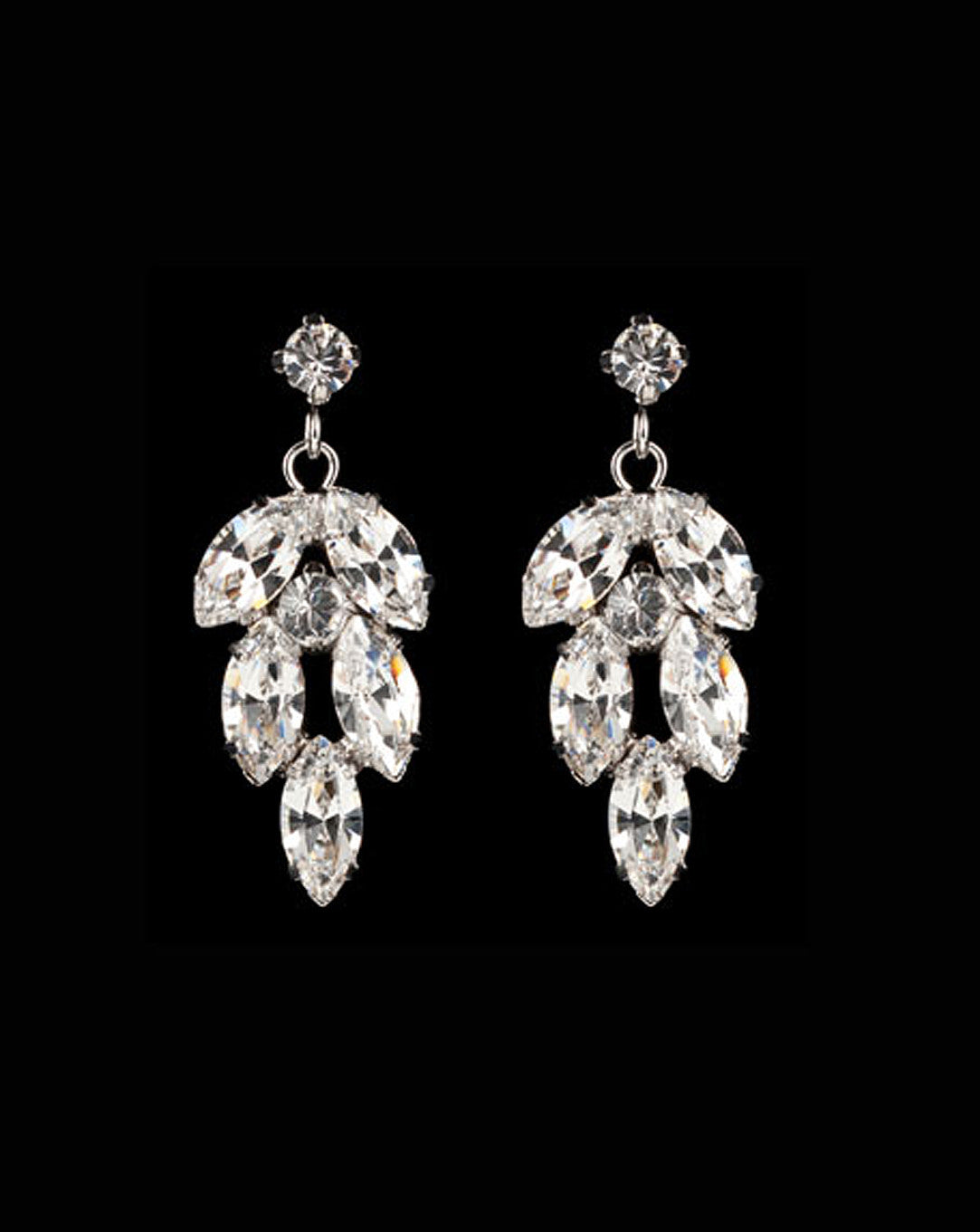 Elegant Bridal Earrings by Stephanie Browne - Perfect for Weddings, Prom & Special Occasions