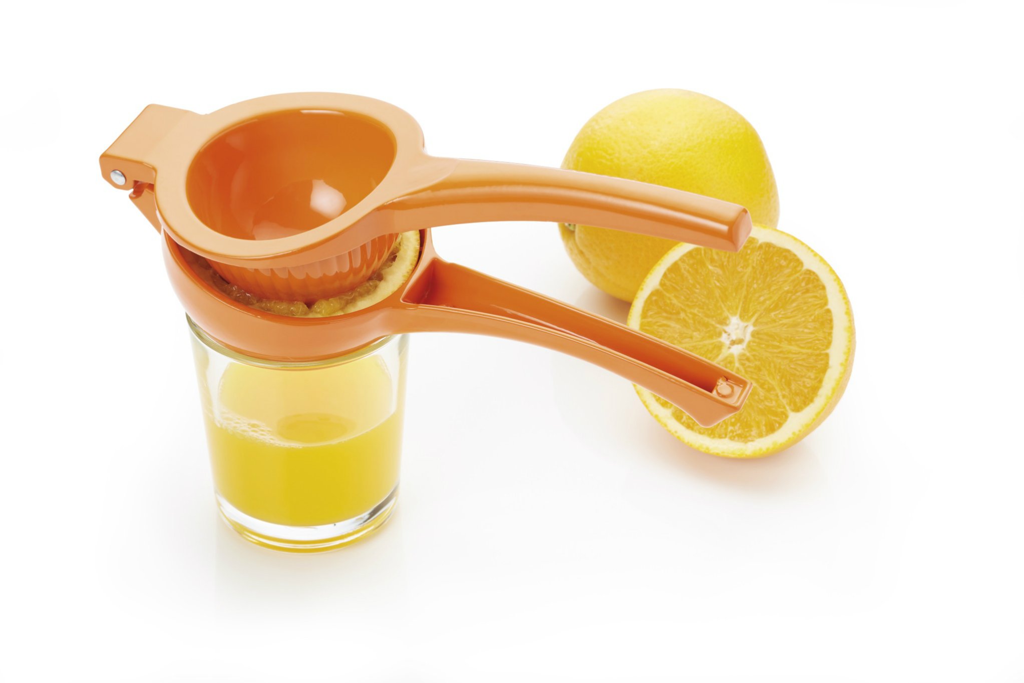 KitchenCraft Premium Manual Citrus Juicer - Handheld Orange Squeezer for Fresh Juice, Heavy Duty Dishwasher Safe Lemon Lime Press - Perfect for Healthy Breakfast, Cocktail Mixing & Baking Accessories