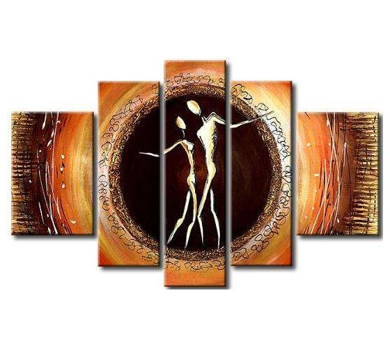 Modern Acrylic Paintings for Sale - Large Heavy Texture Wall Art - Contemporary Dining Room Decor for Home & Office