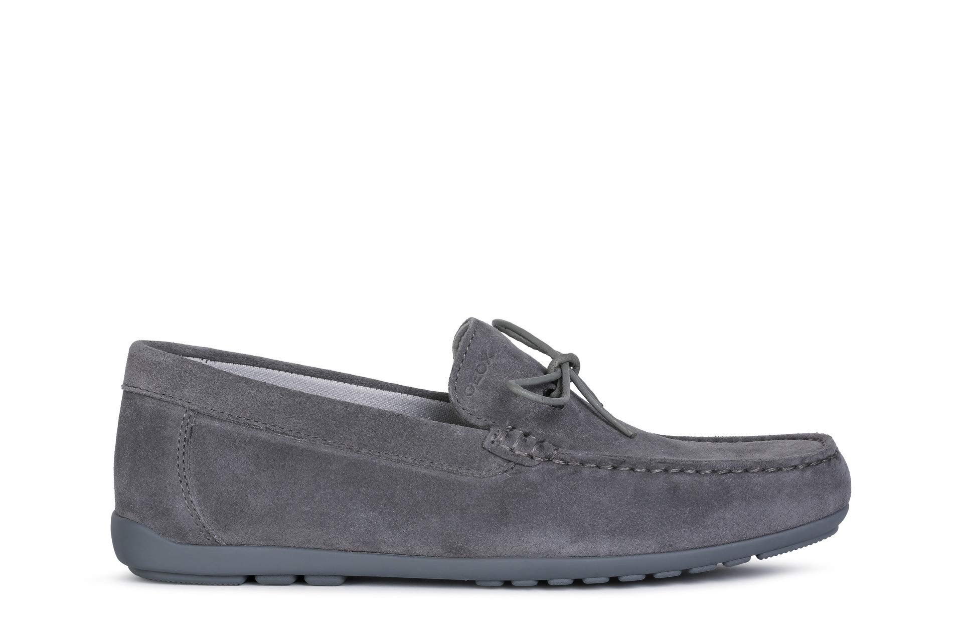 Geox Men's Tivoli Loafers - Comfortable & Stylish Casual Shoes for Business & Travel | Breathable Leather Slip-Ons for Work, Office & Everyday Wear