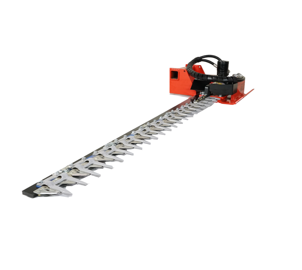 5 FT Sickle Bar Mower Attachment for Excavator - Heavy Duty Brush Cutting & Field Maintenance - Perfect for Landscaping, Farming & Roadside Clearing