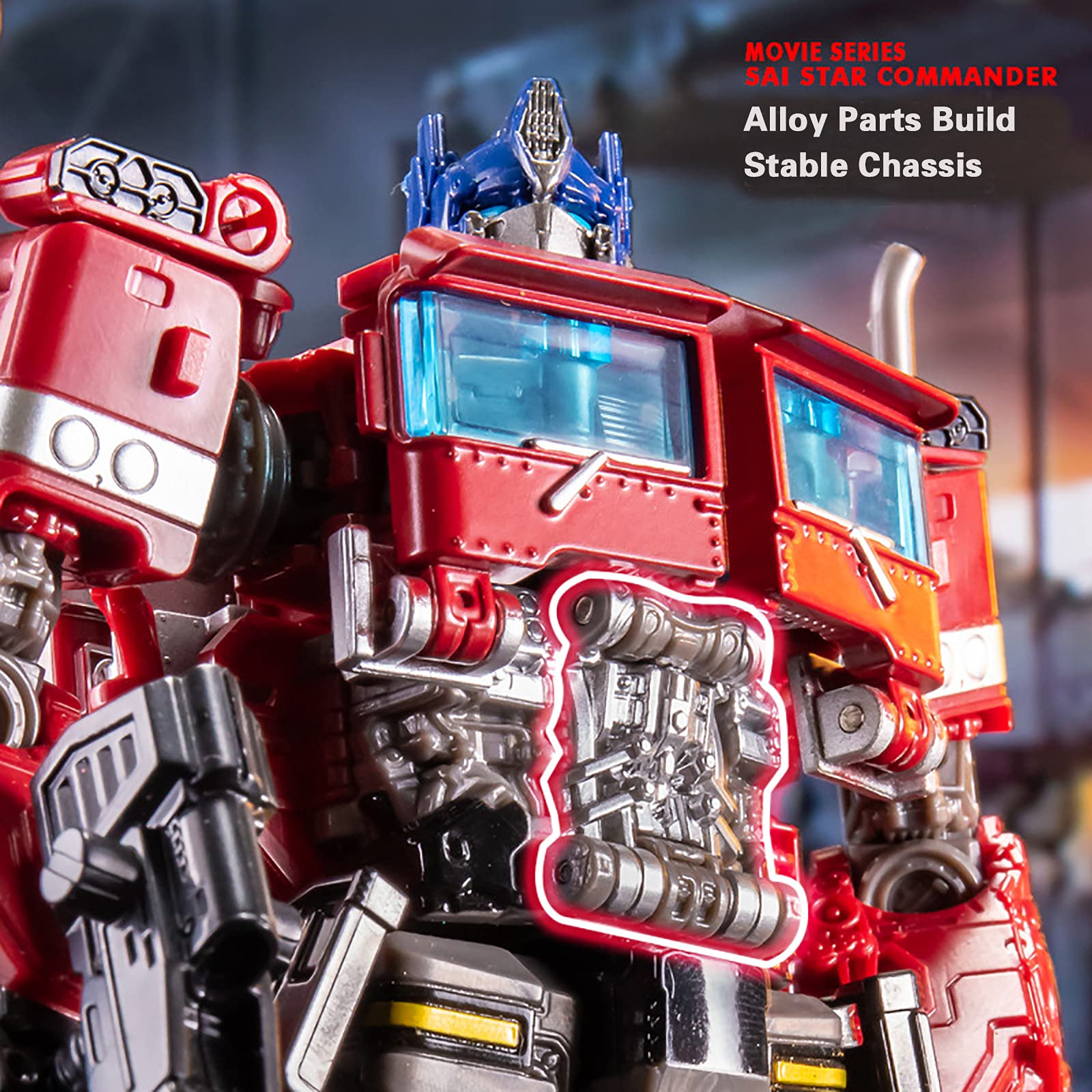 Transformable Robot Car Toy with Weapons - Action Figure for Kids & Boys Girls - Perfect for Playtime, Collecting & STEM Learning