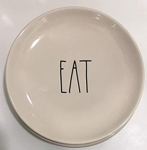 Rae Dunn Magenta 4-Piece Ceramic Plate Set - 6.25