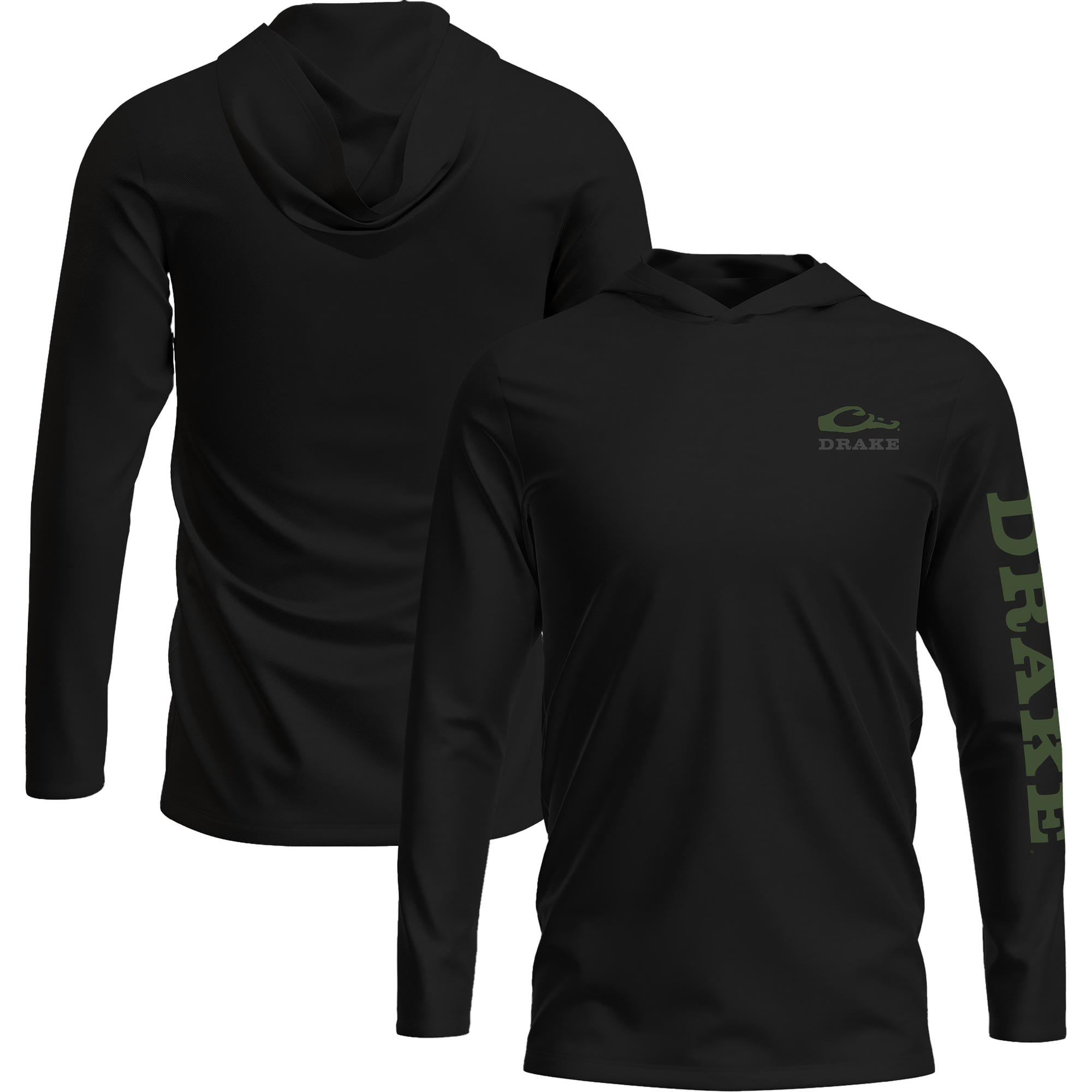 Custom Logo Long Sleeve Hoodie T-Shirt for Men & Women - Soft Cotton Pullover Sweatshirt for Branding, Team Uniforms, and Casual Wear