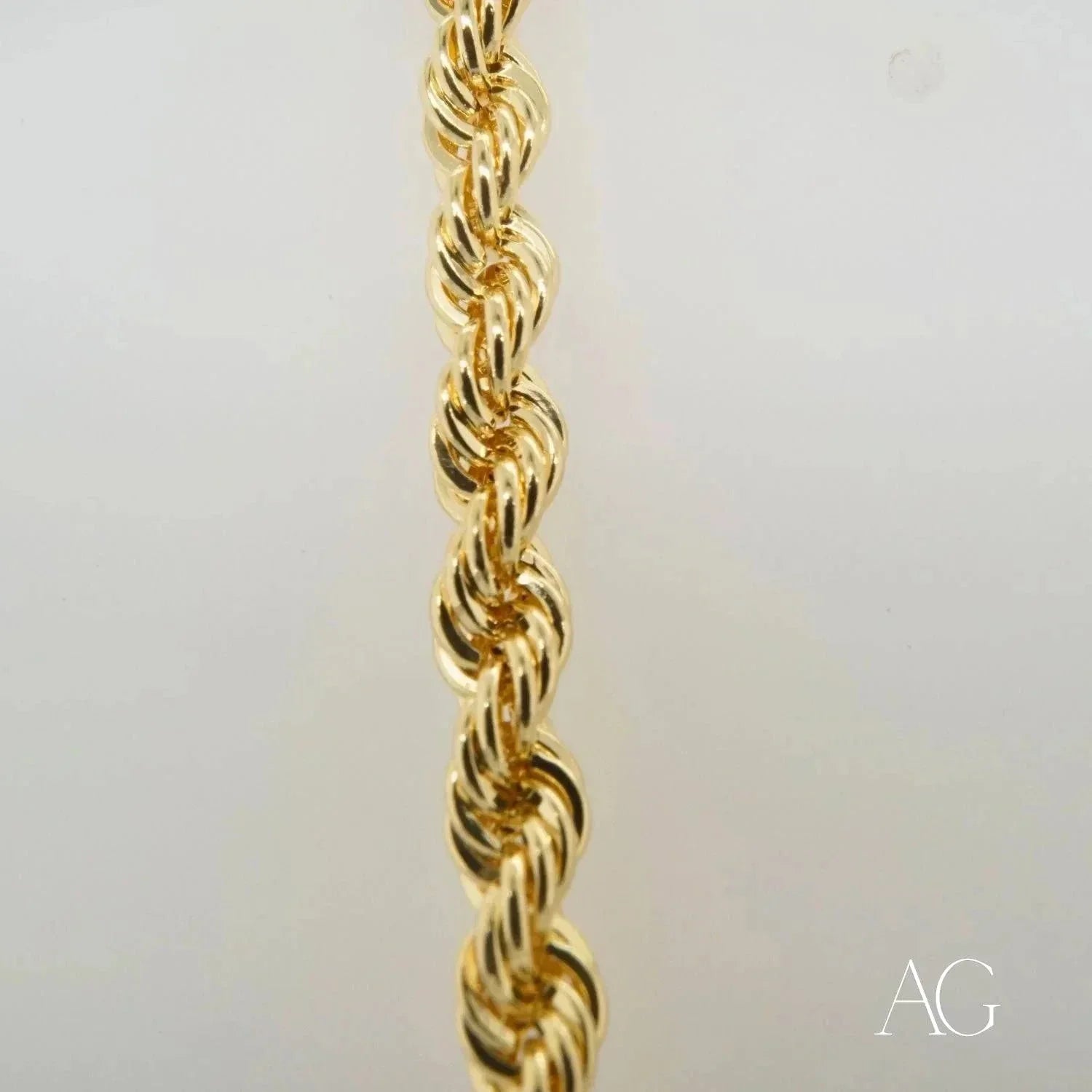 18K Gold Rope Chain Necklace for Women & Men - Timeless Luxury Jewelry Gift for Anniversary, Birthday & Special Occasions - Perfect for Layering, Everyday Wear & Formal Events