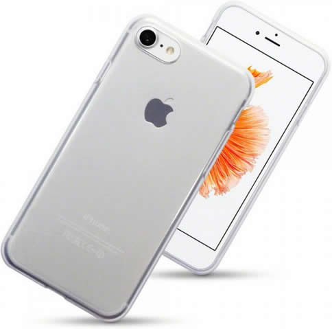 Apple iPhone 6 / 6S Clear Gel Case - Slim Protective Cover with Scratch Resistance - Perfect for Everyday Use, Work & Travel