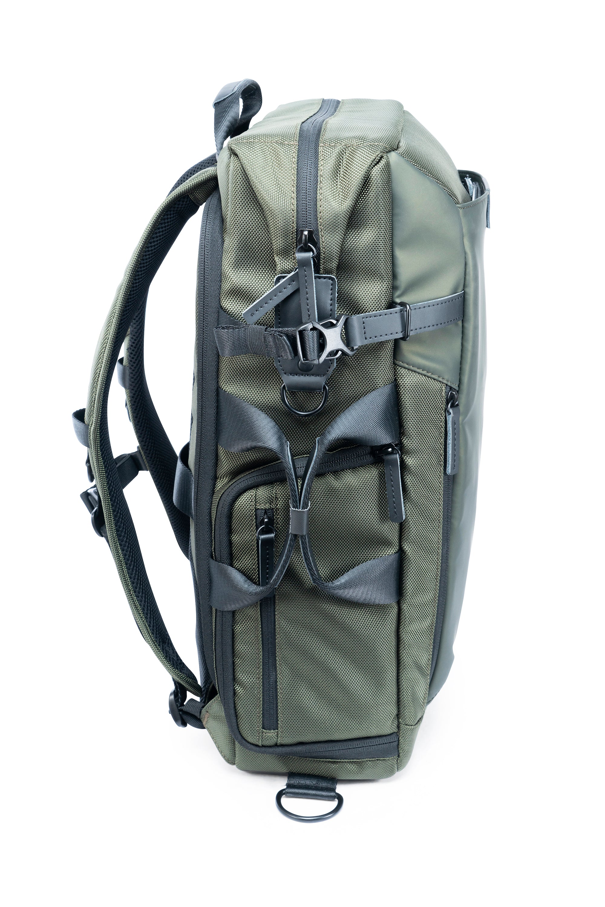 VEO SELECT 49 Laptop Backpack - Durable Waterproof Travel Backpack for Men & Women, Green - Perfect for Work, School, Hiking & Outdoor Adventures