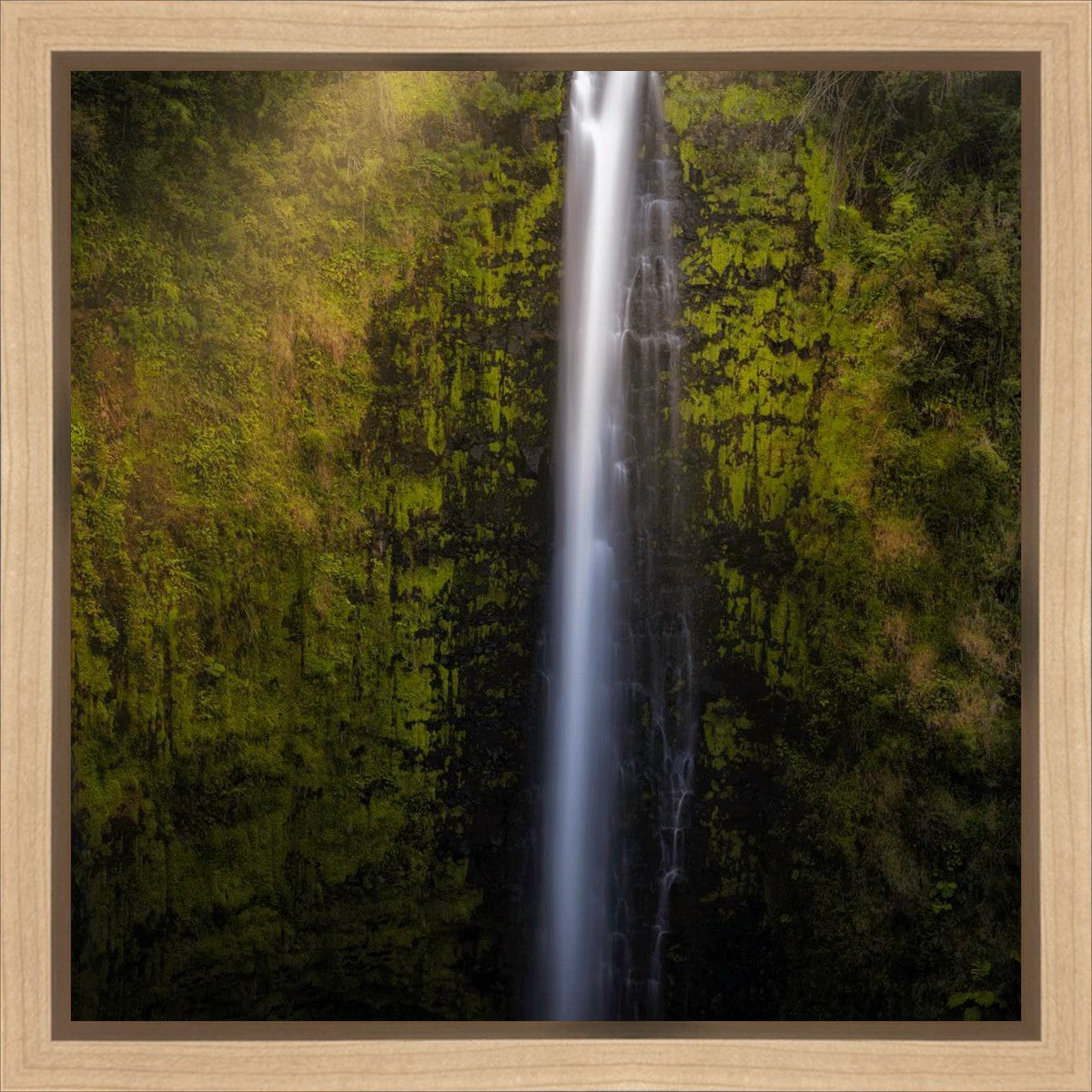 Stunning Akaka Falls Hawaii Landscape Art Print - Premium Gallery Wrap Canvas for Home & Office Decor - Perfect for Living Room, Bedroom, or Gift