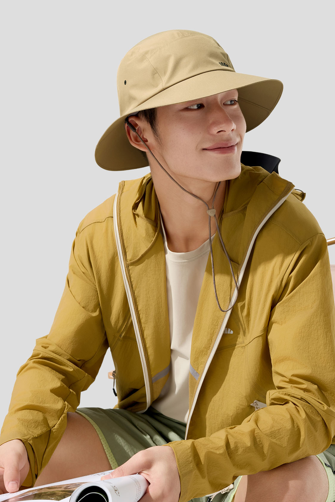 Men's Lightweight Breathable UPF50+ Sun Hat for Fishing, Hiking & Outdoor Activities - UV Protection Summer Cap