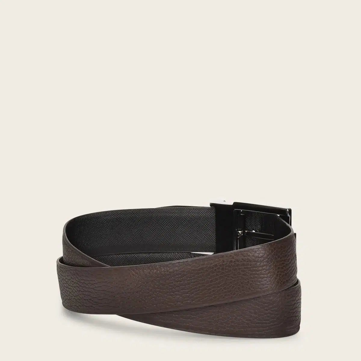 CS552RS Men's Cuadra Brown Casual Western Cowhide Leather Belt - Durable & Stylish for Everyday Wear, Jeans, and Western Outfits