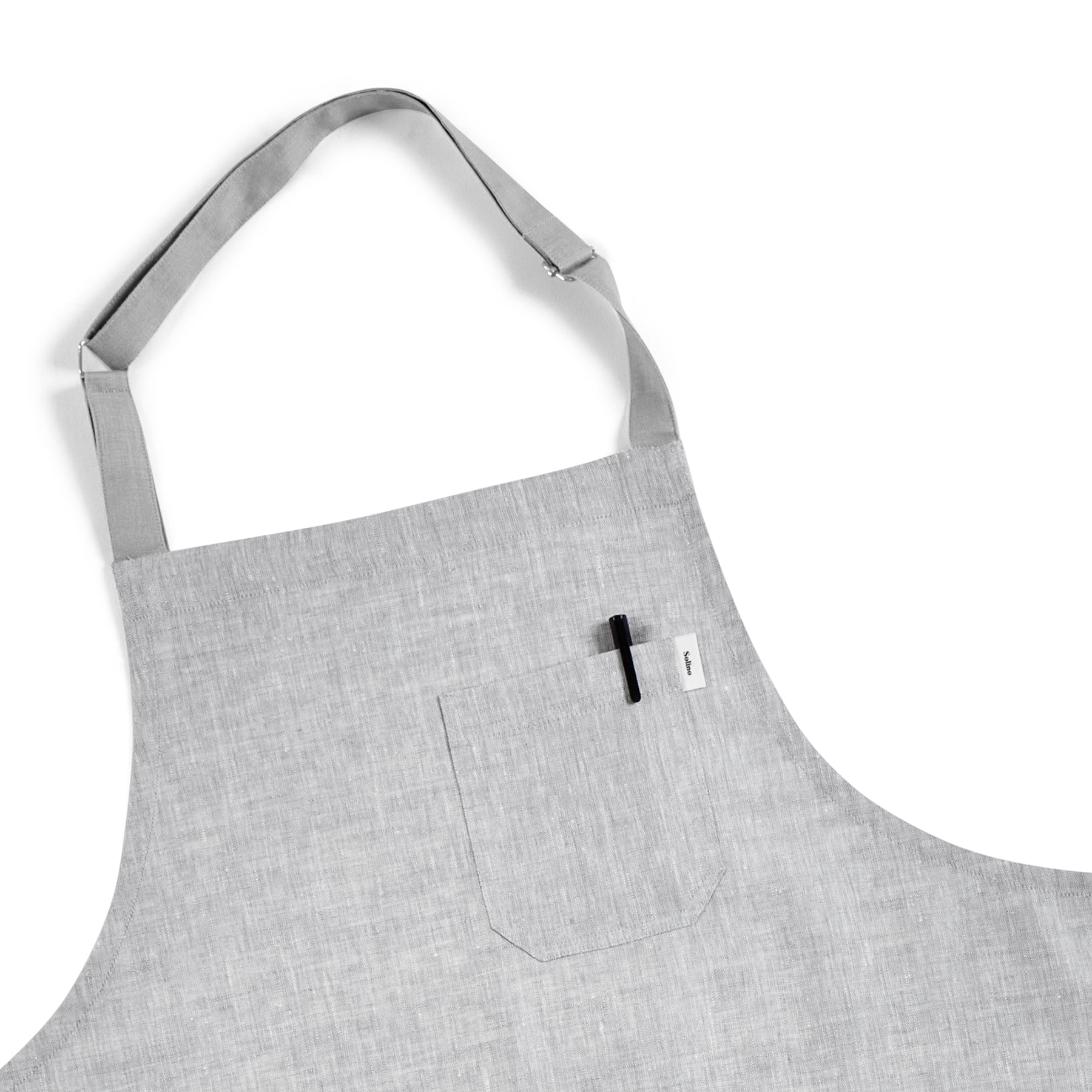 Premium Linen Bib Apron for Cooking, Baking & Grilling - Durable & Stylish Kitchen Apron for Chefs & Home Cooks - Perfect for BBQ, Baking & Crafting