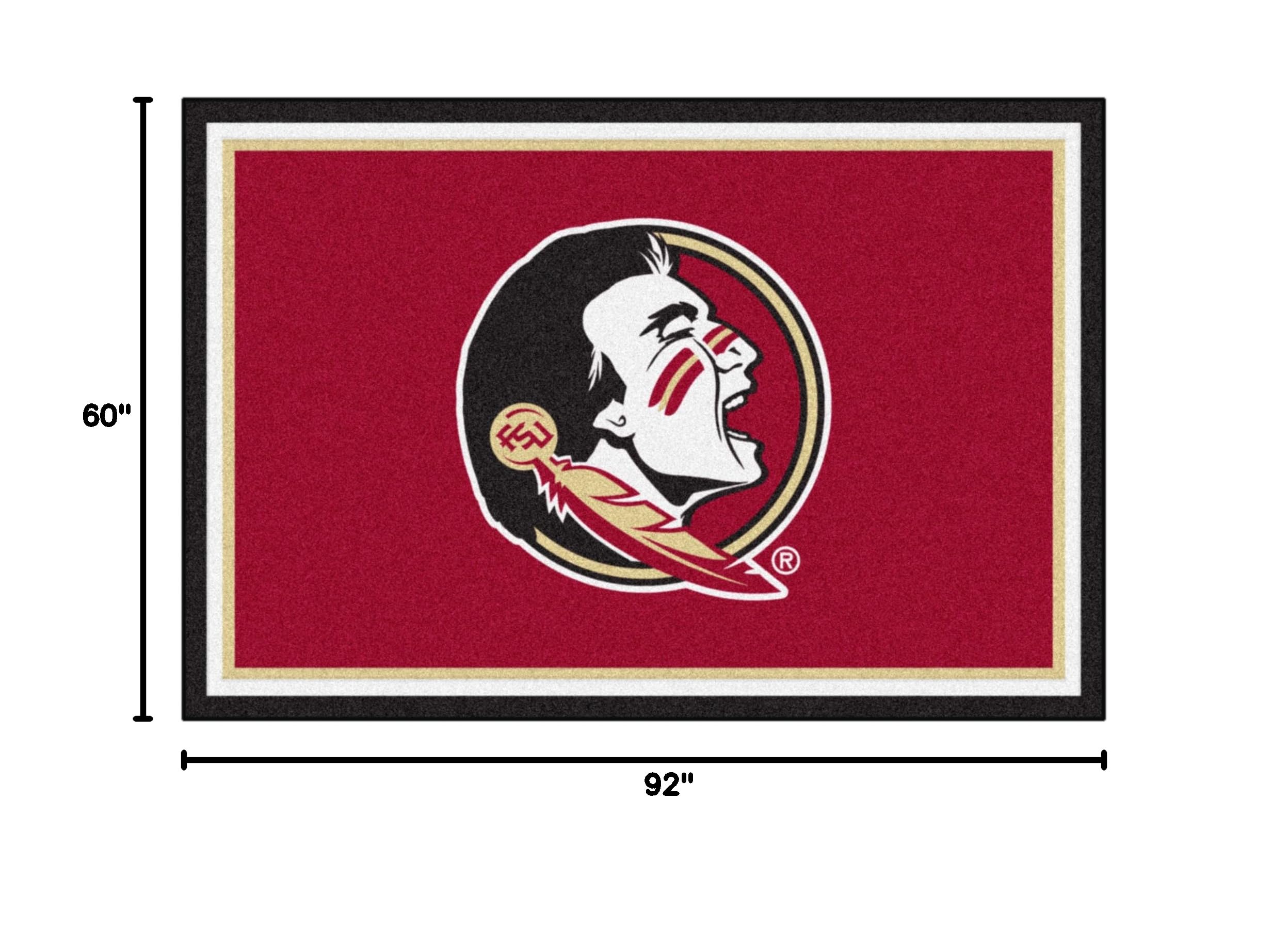 Florida State Seminoles Fan Rug - 60