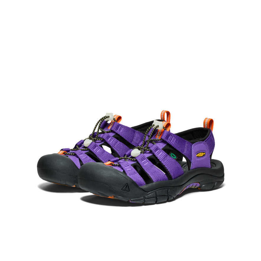 Men's Newport Retro Sandal x An Ko Rau - Comfortable Purple Casual Sandals for Walking & Beach | Summer Outdoor Footwear