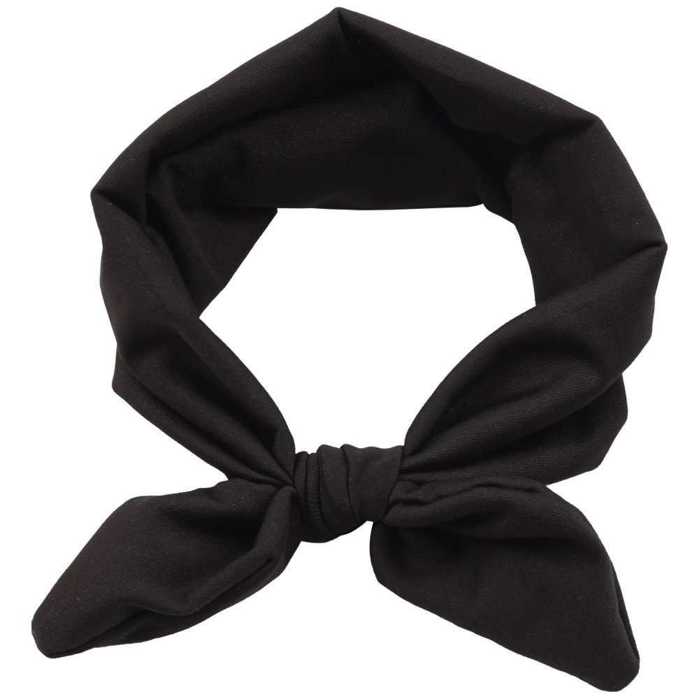 Baby Headbands for Newborn Girls - Soft Stretchy Hair Bands with Messy Bow & Knot Turban Design - Perfect for Infants, Toddlers, Photo Shoots & Everyday Wear