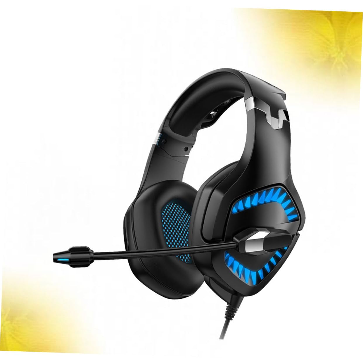 BIUDECO Gaming Headphones with Noise Cancelling Microphone, Soft Headband for PC/PS5/Xbox - Perfect for Online Gaming, Streaming & Work Calls