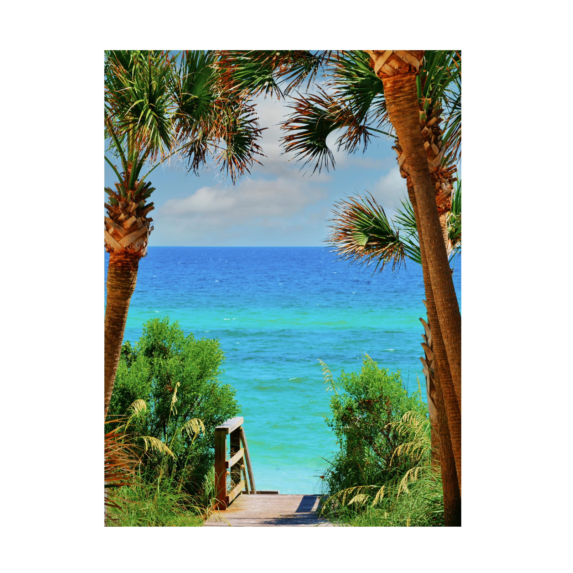 Jack Reed 'Stairs' Canvas Wall Art Print - Modern Abstract Home Decor for Living Room, Bedroom & Office - Trademark Fine Art Collection