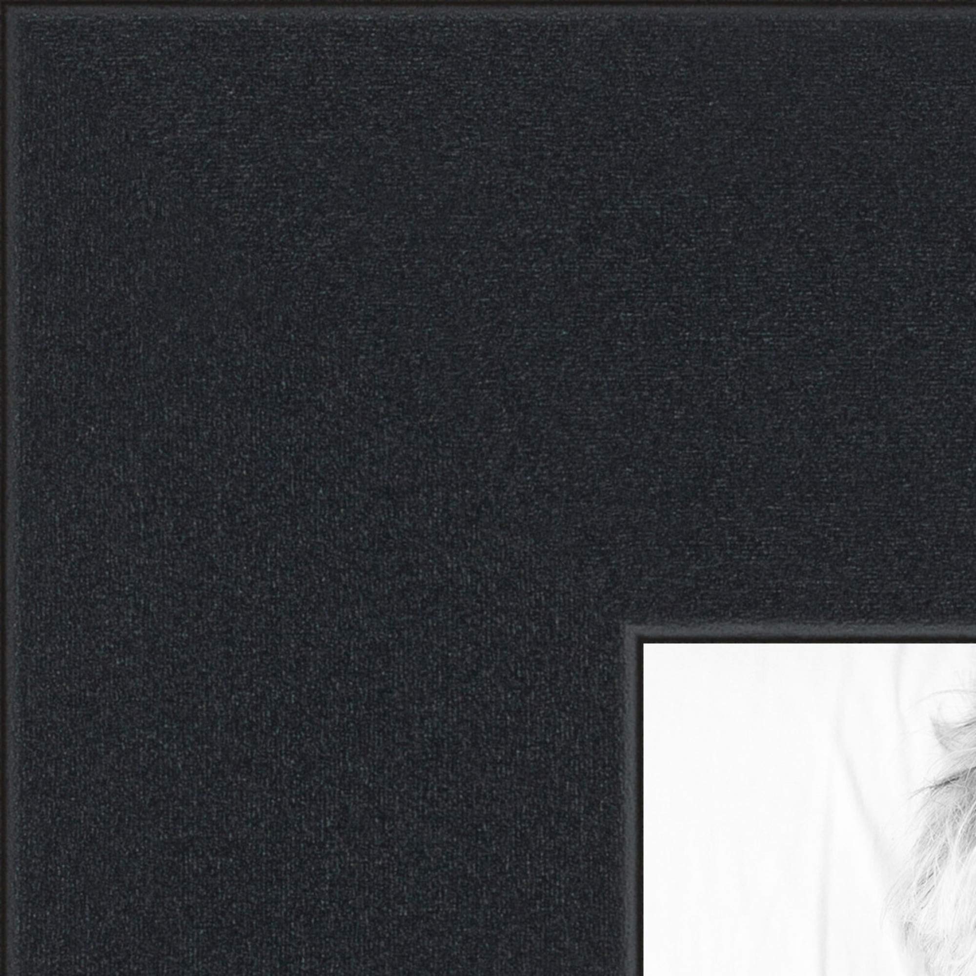 ArtToFrames 21x42 Inch Black Picture Frame - 2 Inch MDF Poster Frame for Wall Art & Photos - Includes Economy Acrylic - Perfect for Home Decor, Office Display & Gallery Exhibitions