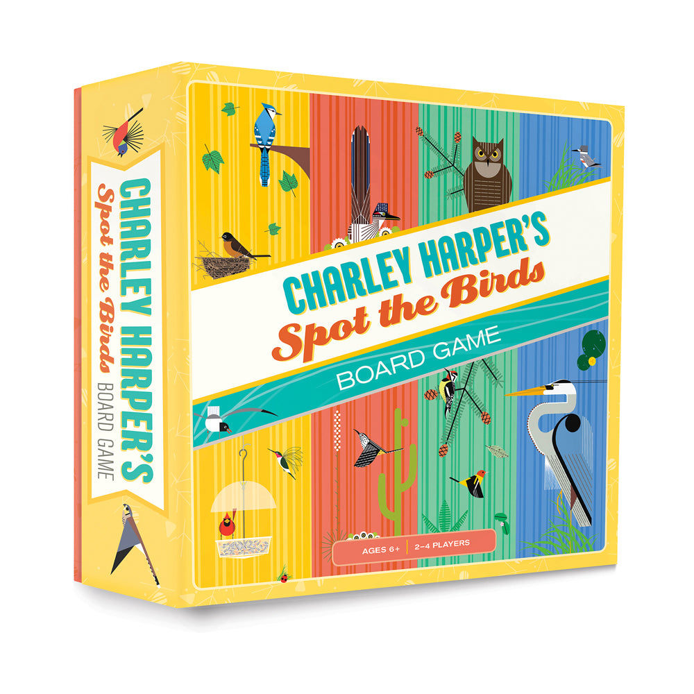 Charley Harper's Spot the Birds - Educational Board Game for Kids | Bird Watching Learning Activity | Family Game Night & Classroom STEM Resource