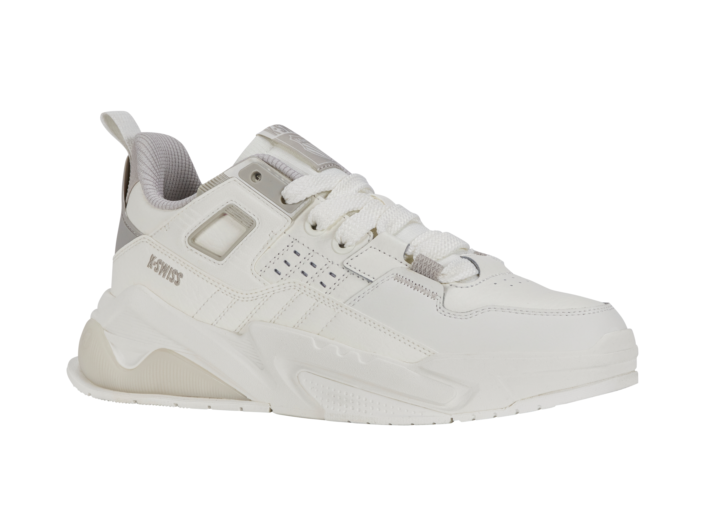 Techna Trainer 94077 942 M Running Shoes - Sail White/Taupe Gray - Lightweight & Comfortable for Jogging, Gym Workouts & Daily Wear