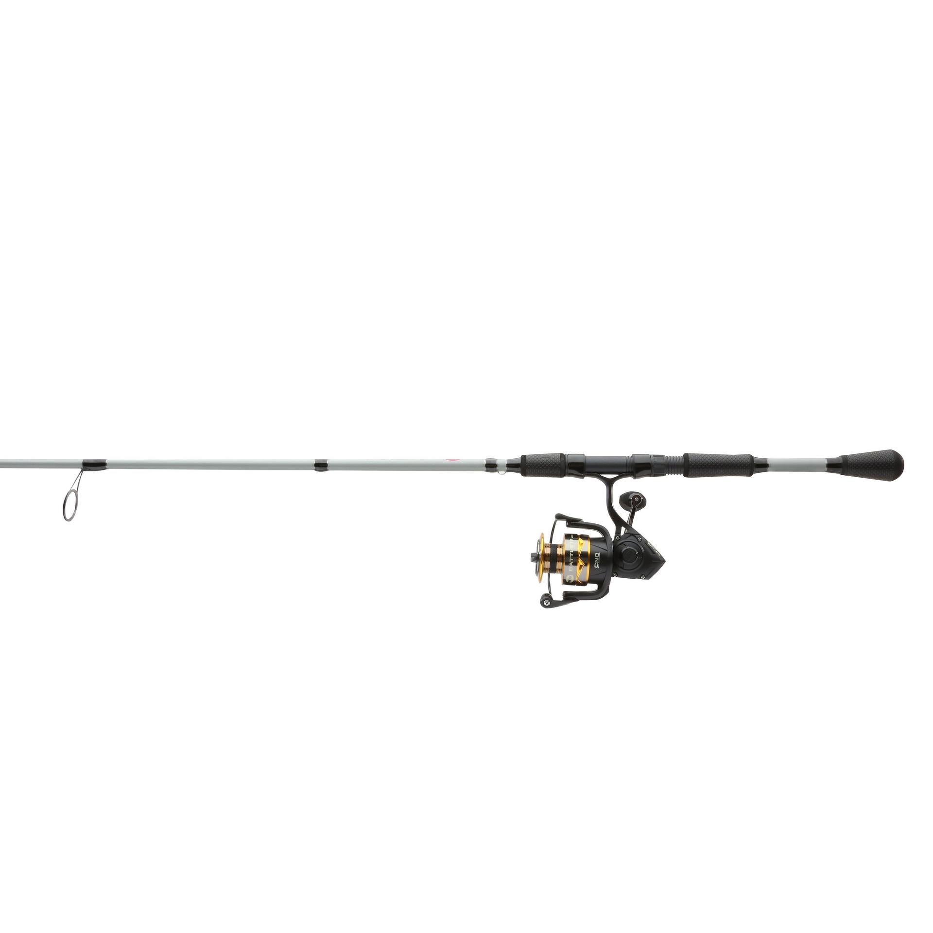 Battle® IV LE Spinning Rod and Reel Combo - Premium Fishing Gear for Freshwater & Saltwater Anglers | Perfect for Bass, Trout, and Offshore Fishing Adventures