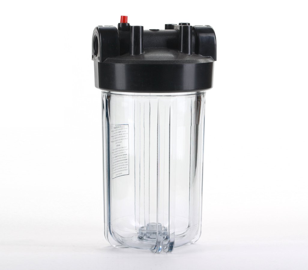 Hydronix HF45-10CLBK15 10-Inch Water Filter Housing with 1.5