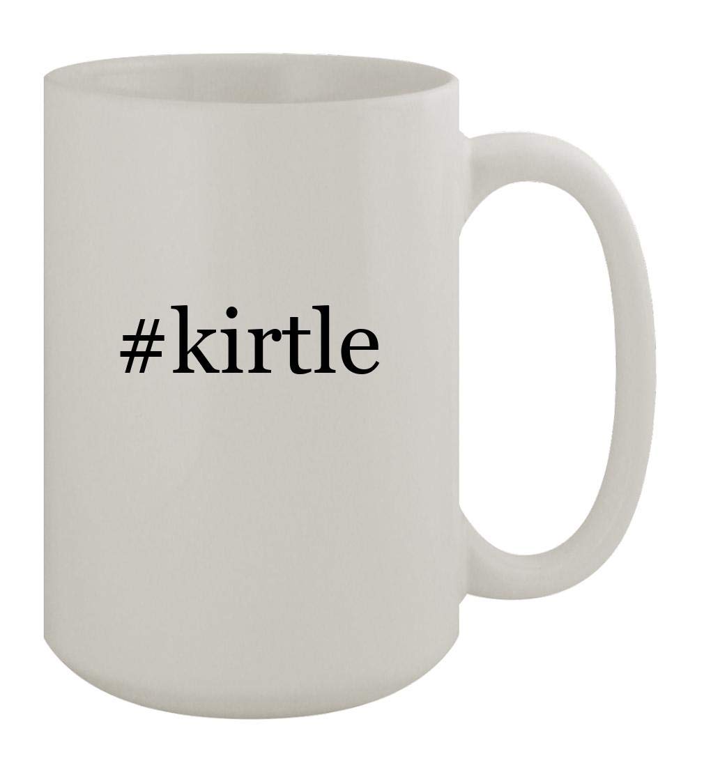 Premium 15oz Ceramic White Coffee Mug - Elegant Kirtle Design for Home, Office & Gifts | Dishwasher & Microwave Safe Drinking Cup for Tea, Hot Chocolate & Beverages