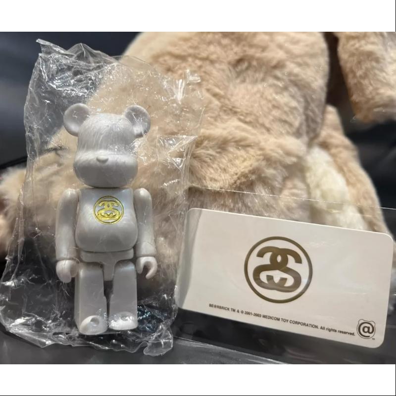 Bearbrick Series 6 Super Secret Stussy 100% Collectible Art Toy - Limited Edition Urban Streetwear Vinyl Figure for Display & Home Decor