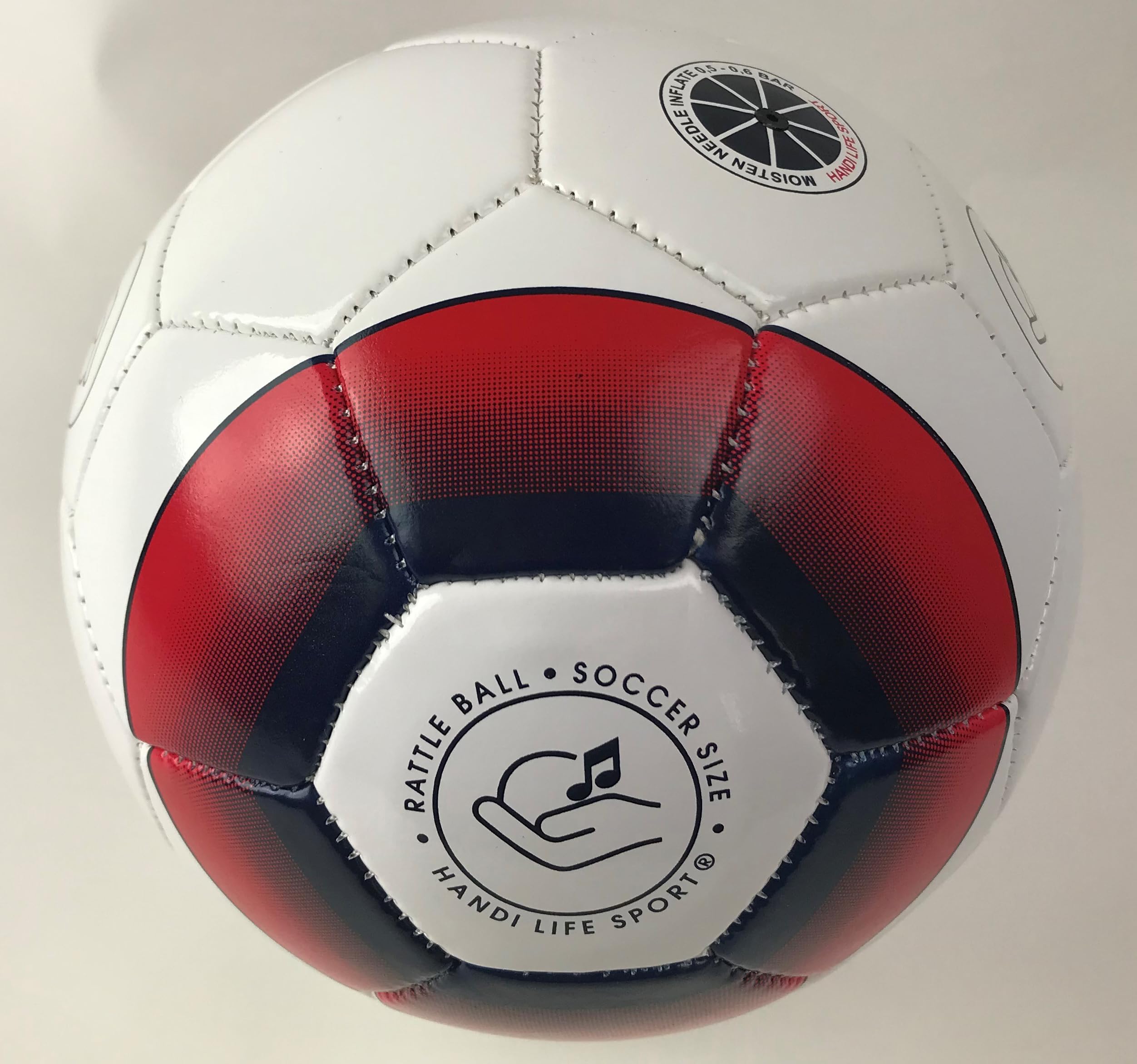 Rattle Ball - Lightweight Audible Sensory Toy with 3 Sound Modes | Therapy, Recreation & Adaptive Sports Equipment | Perfect for Special Needs Therapy, Autism Sensory Play & Physical Rehabilitation