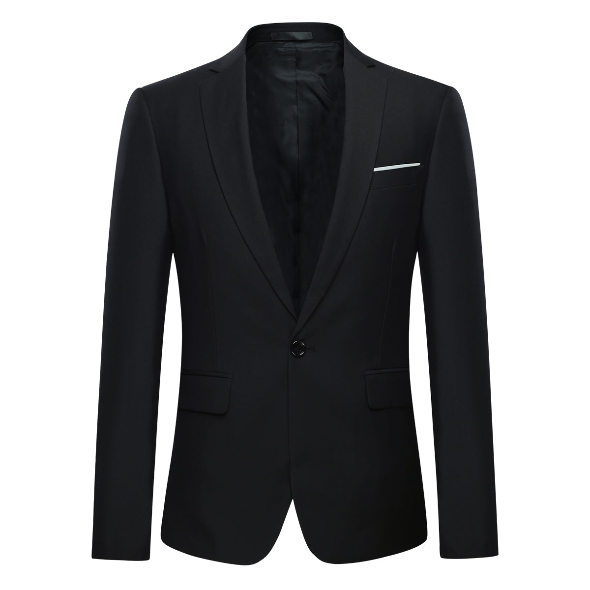 Stylish Black One-Button Casual Blazer for Women - Perfect for Office Wear, Business Meetings & Formal Events