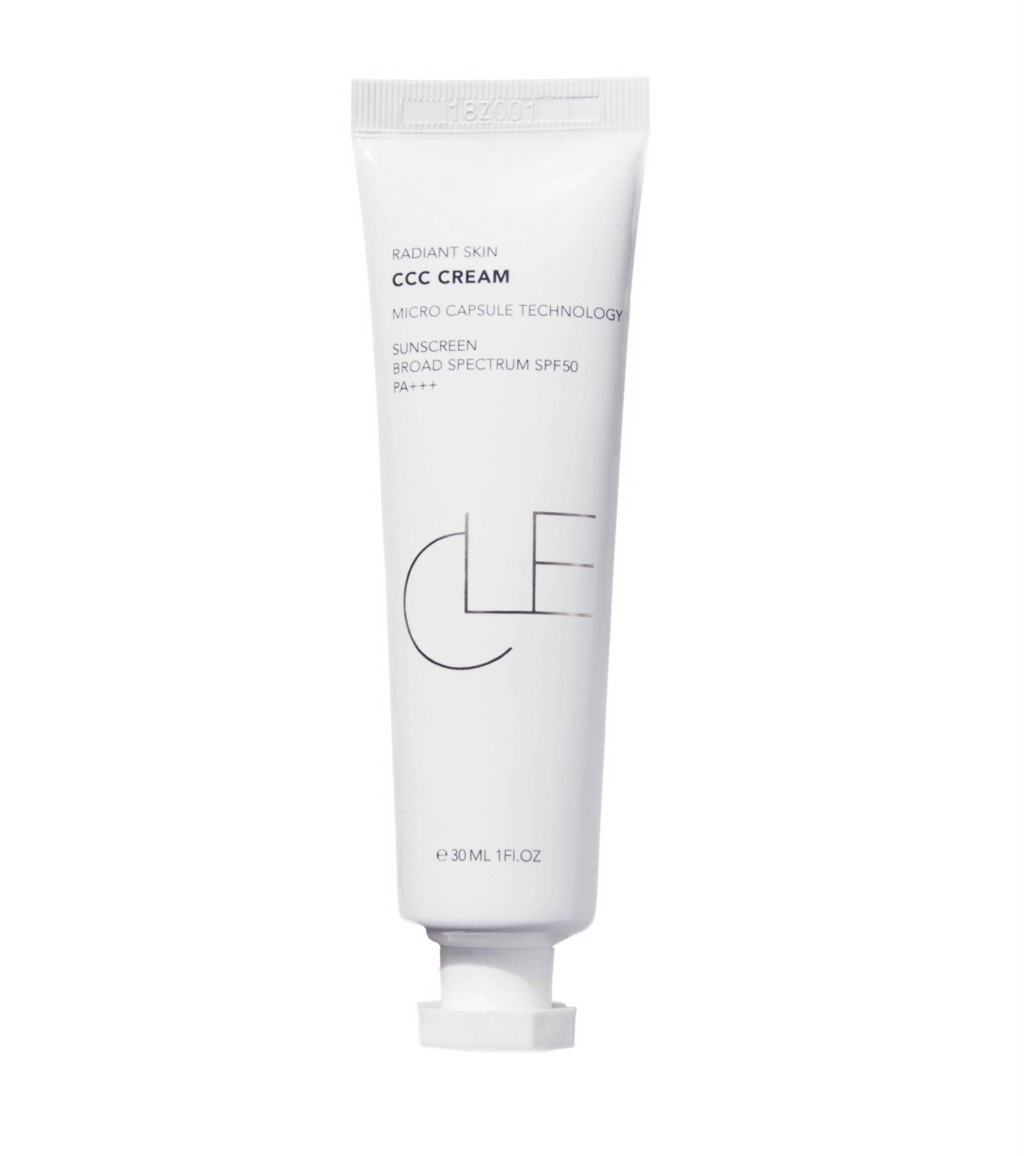 CLE Cosmetics CCC Cream (Warm Medium) - Lightweight All-in-One Primer & Foundation with SPF 50 | Daily Sun Protection & Flawless Makeup Base for All Skin Types | Perfect for Work, Date Night & Outdoor Activities