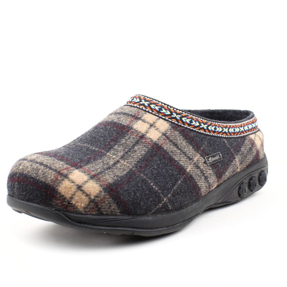 Heather Women's Wool Clog Slippers - Cozy Indoor/Outdoor House Shoes for Winter Comfort & Warmth - Perfect for Home, Office & Relaxation