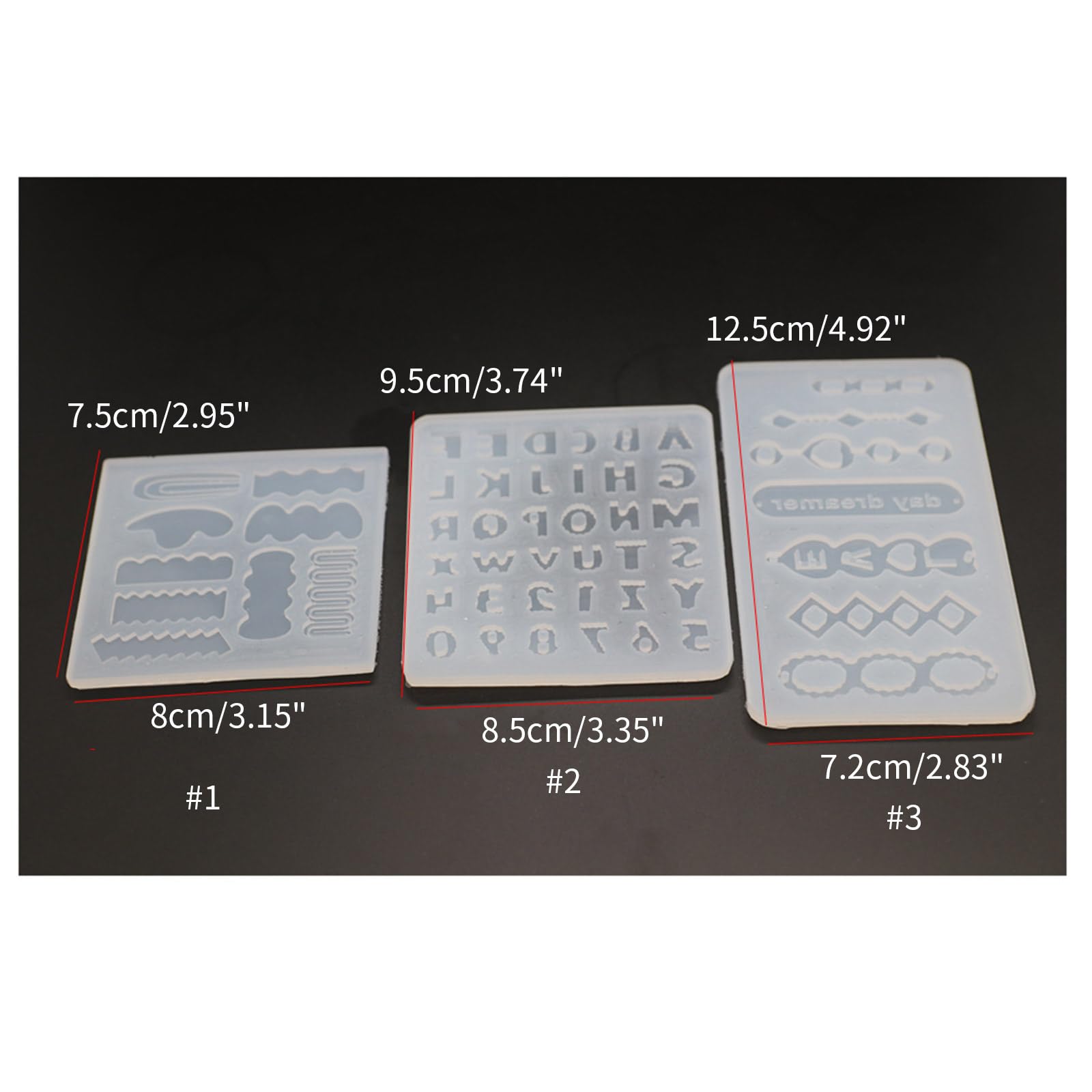 DIY Silicone Jewelry Molds for Resin Art - Pendant, Earring & Necklace Making Supplies - Perfect for Handmade Jewelry, Gifts & Craft Projects