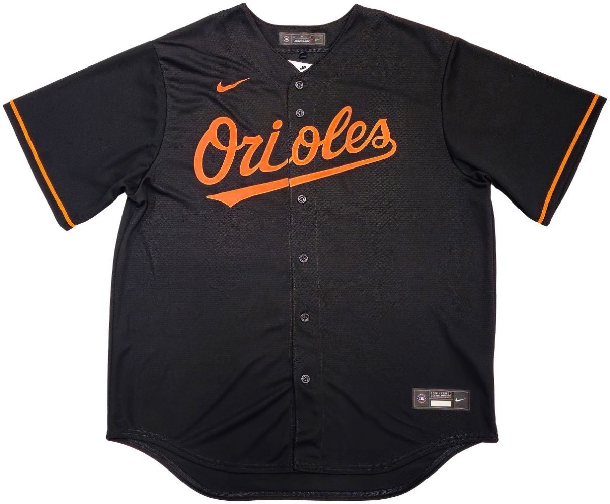Authentic Gunnar Henderson Signed Baltimore Orioles Black Nike Replica Jersey - Limited Edition Baseball Memorabilia for Collectors & Fans - Perfect for Display, Gifting, and Game Day Support