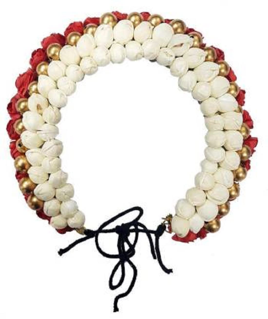 Stylish White Sarpa Gajra Hair Accessories for Women & Girls - Perfect for Weddings, Parties & Special Occasions