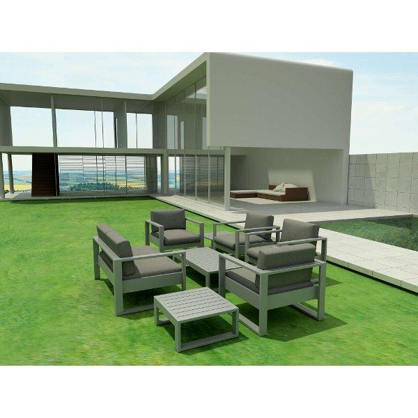 Lucca 7-Piece Modular Sectional Sofa Set - Modern Living Room Furniture for Small Spaces & Apartments