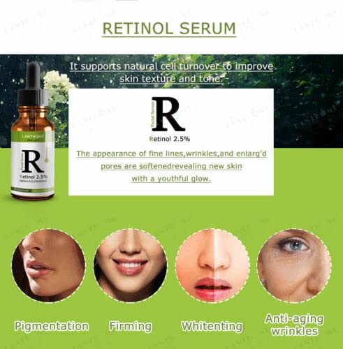 67Stores Retinol Face Serum for Anti-Aging & Brightening - Pack of 2 | Reduce Wrinkles & Dark Spots | Perfect for Night Skincare Routine & Daily Moisturizing