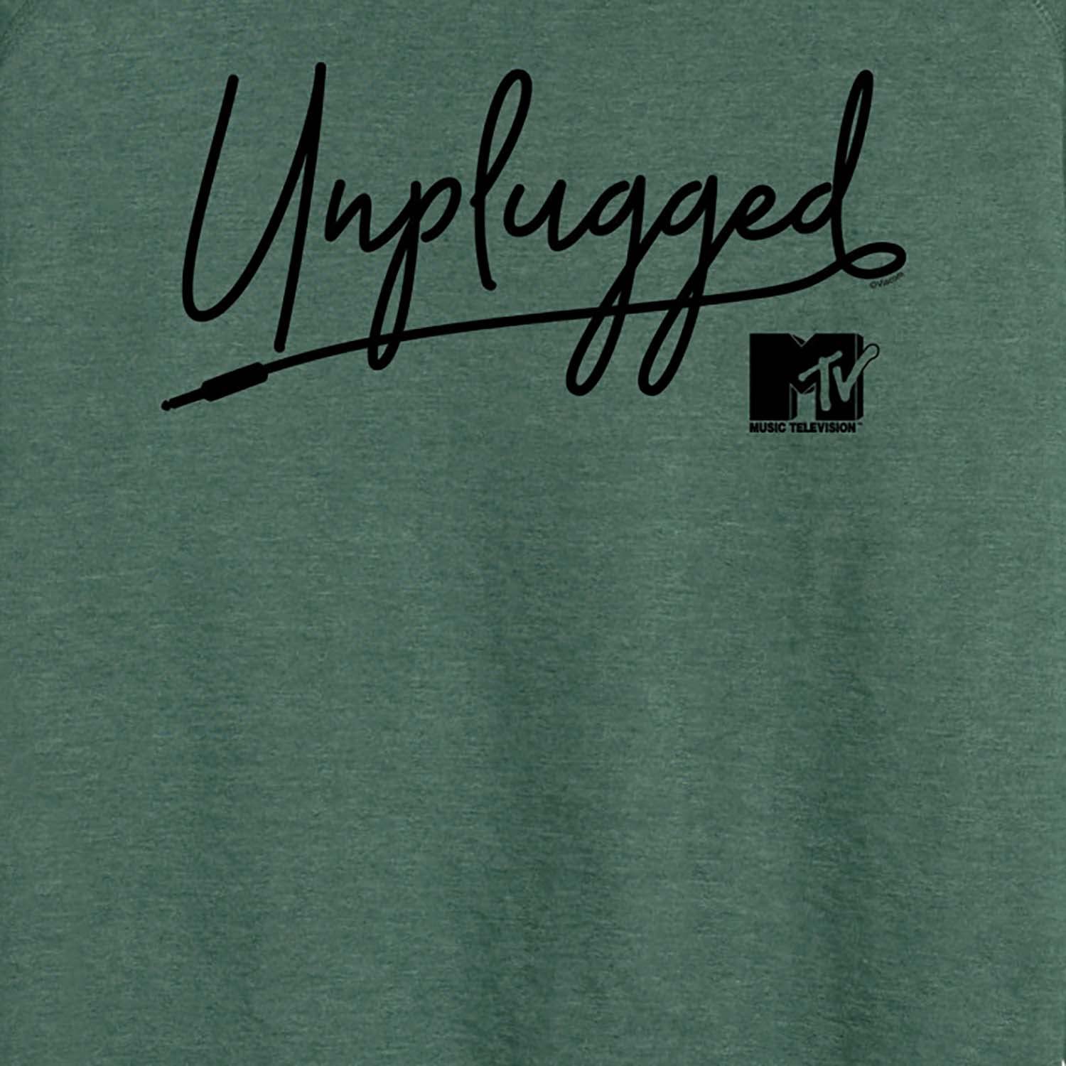 HYBRID APPAREL MTV Unplugged Women's Lightweight French Terry Pullover Hoodie - Soft Lounge Sweatshirt for Casual Wear, Gym & Street Fashion