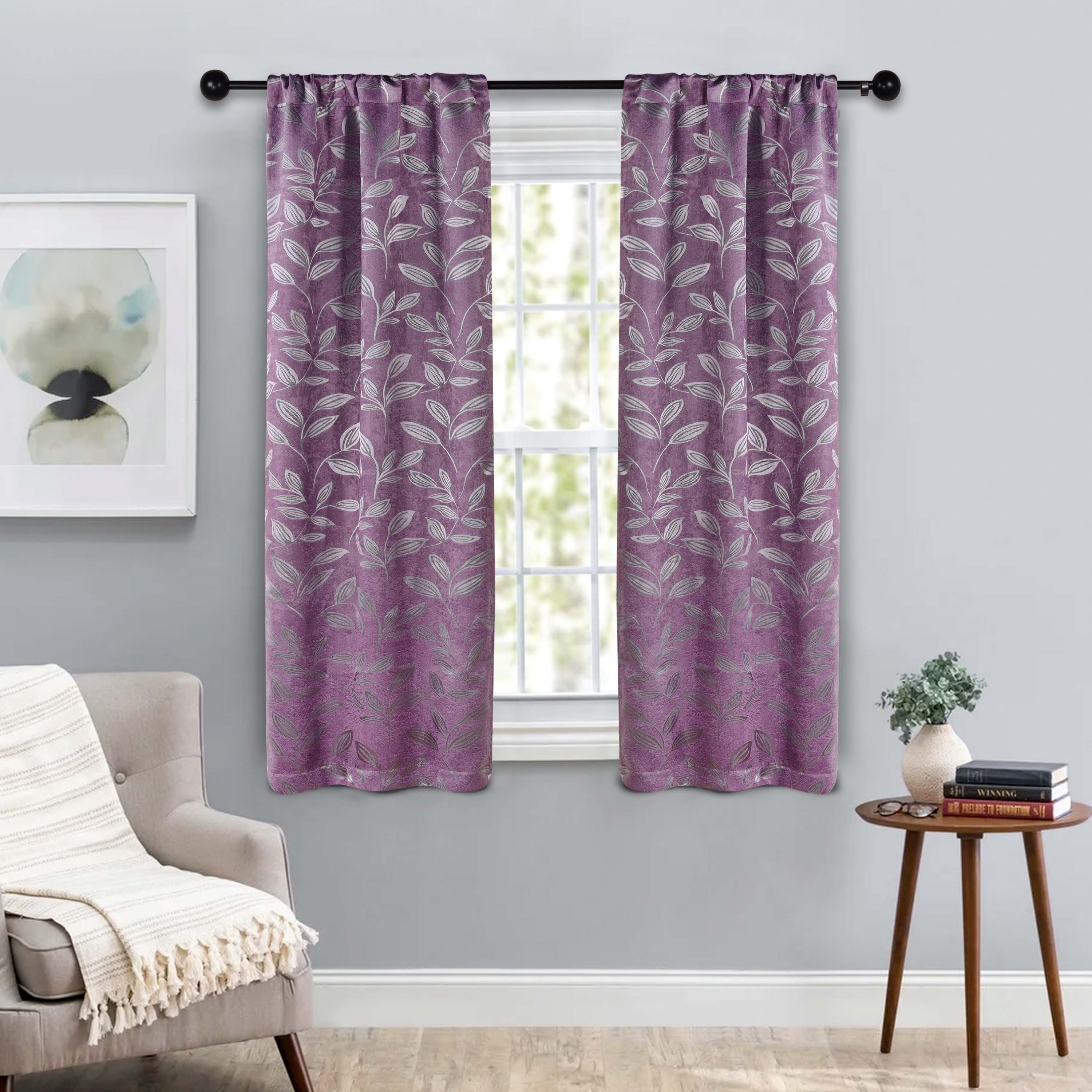 Machine Washable Blackout Curtains for Bedroom - Thermal Insulated Room Darkening Window Drapes (Set of 2 Panels) - Perfect for Nursery, Home Theater & Light Sleepers